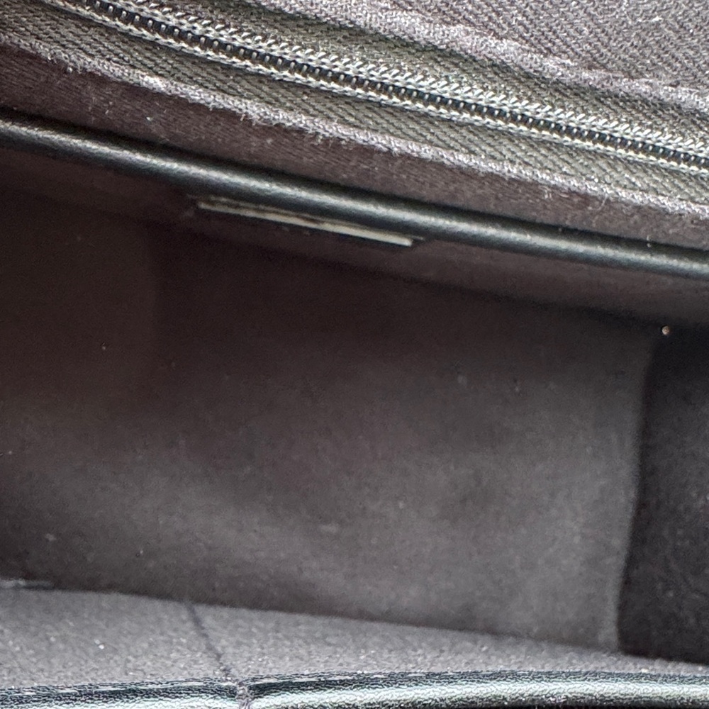 Aldo Elegant Black Chain Crossbody Bag - Picture 9 of 12